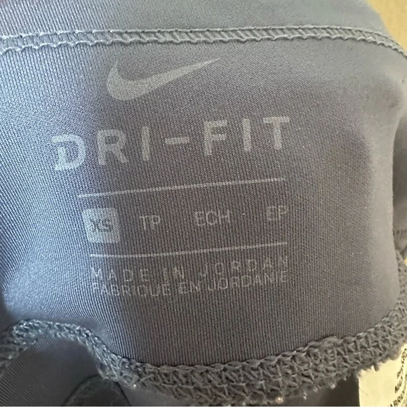 Nike Air Dri-Fit Blue Leggings Size XS - Picture 11 of 11
